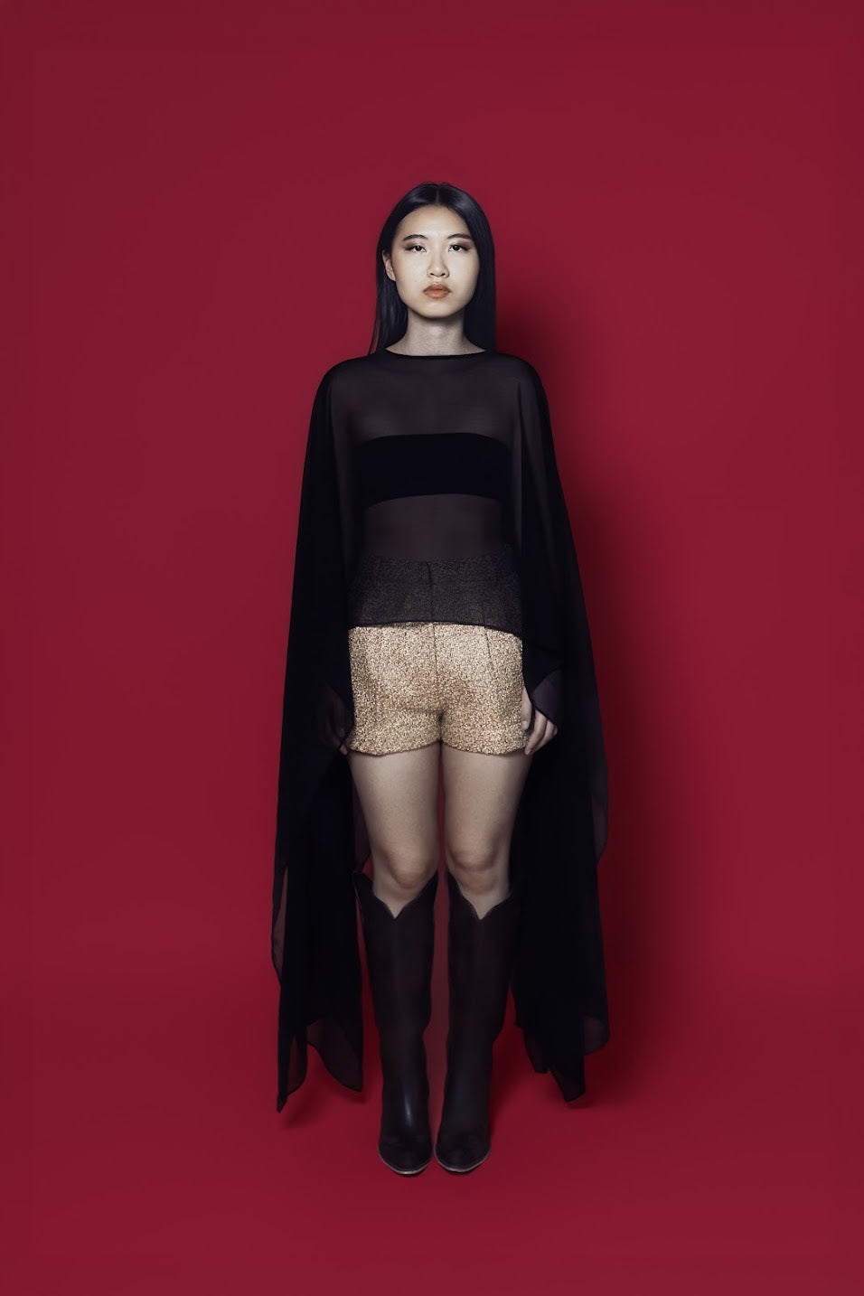 Kesar Shorts + Oorja Cape Bundle